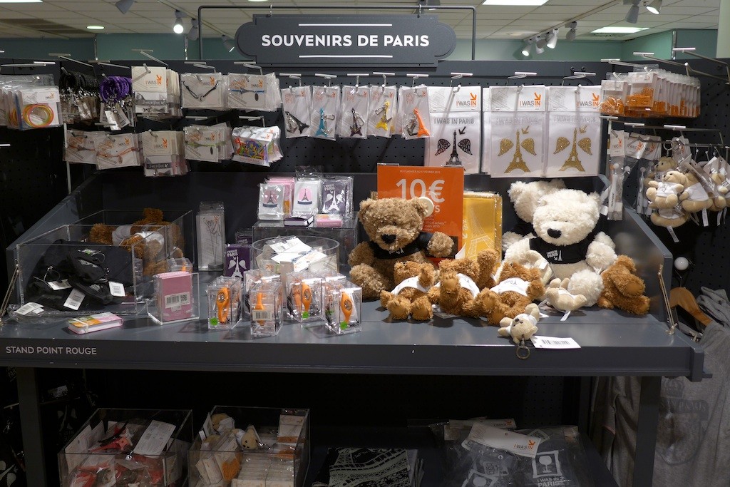 Souvenirs de Paris "I was in" at BHV Marais