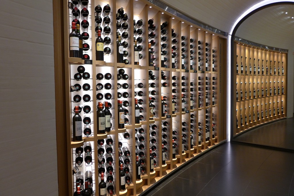 Wine Cellar at La Grande Epicerie de Paris