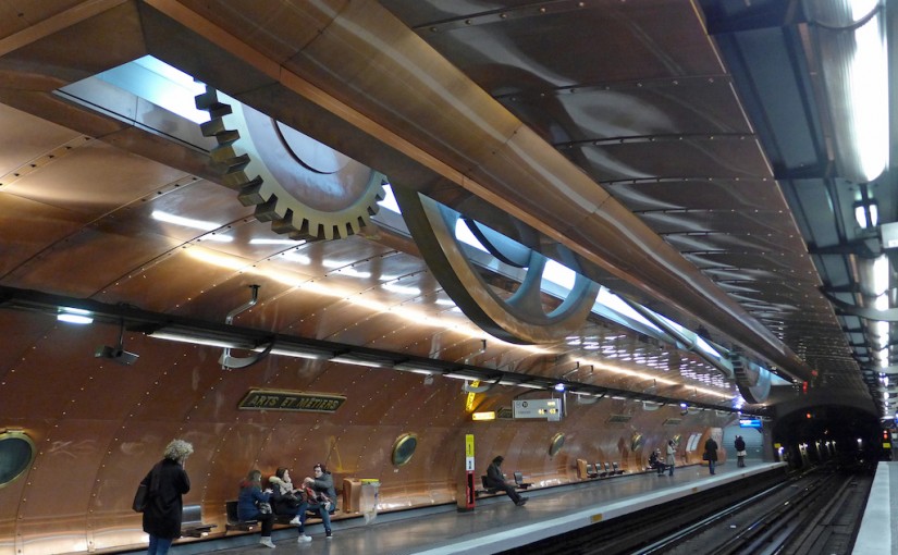 Metro Station of the Month : Arts et Métiers (line 11)