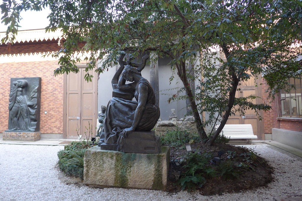 Musee Bourdelle Paris_inner garden