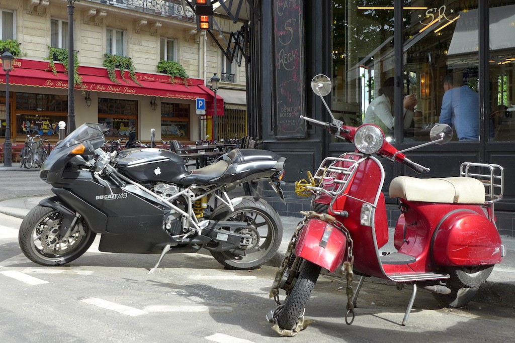 Ile saint louis Paris-brasserie