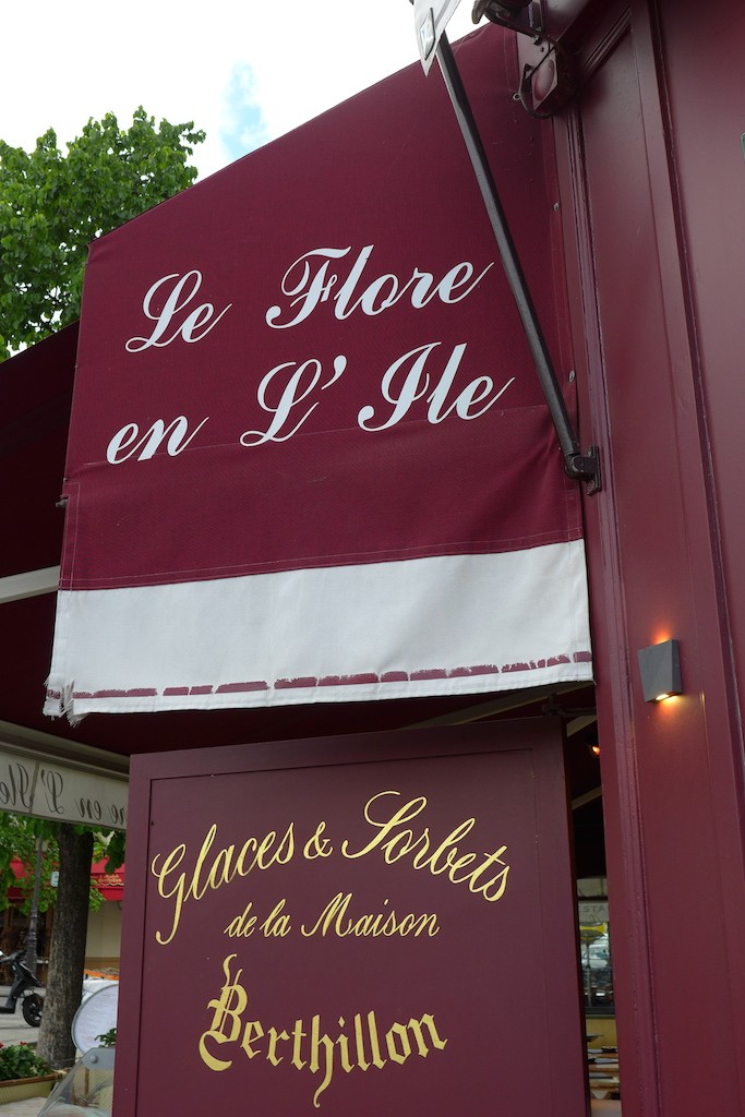 Ile saint louis Paris-cafe