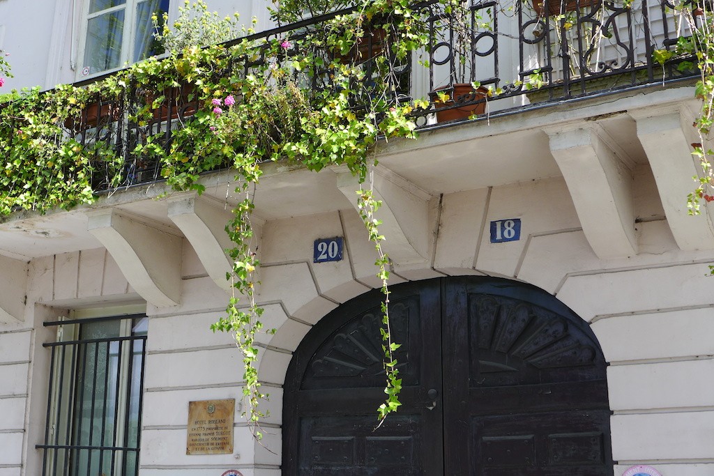 Ile saint louis Paris-quai Orleans