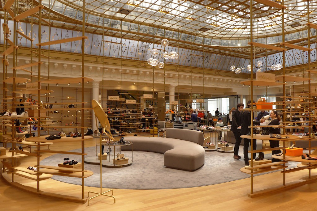 Louis Vuitton Paris Le Bon Marché Rive Gauche Store in Paris