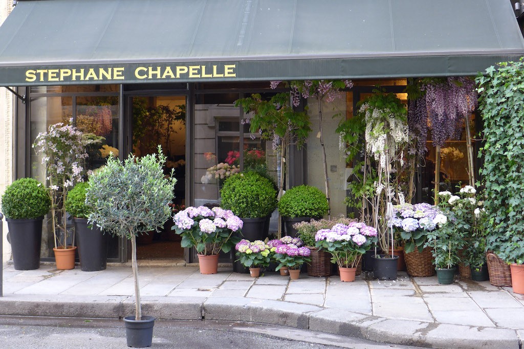 Stephane Chapelle Flower Shop Paris