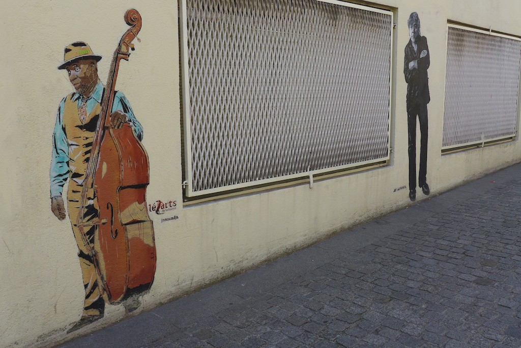 Butte aux Cailles - Passage  du Moulin des Pres - Street art