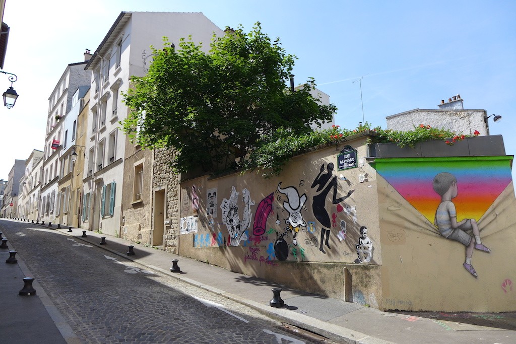 Butte aux cailles Paris - Rue Alphand