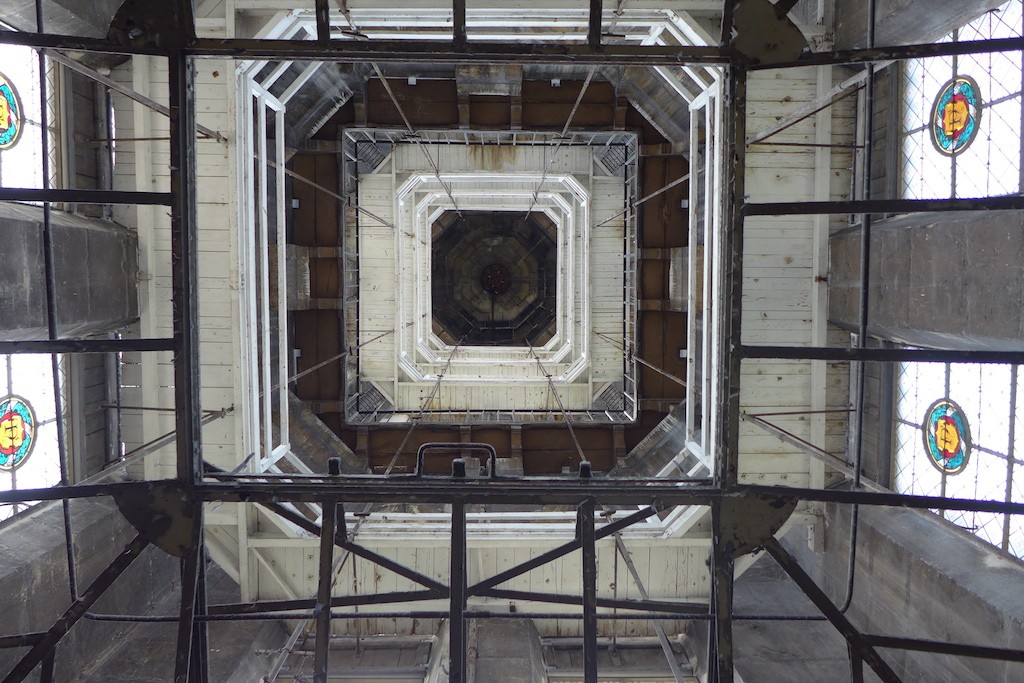 Inside the Tour Saint Jacques - Paris