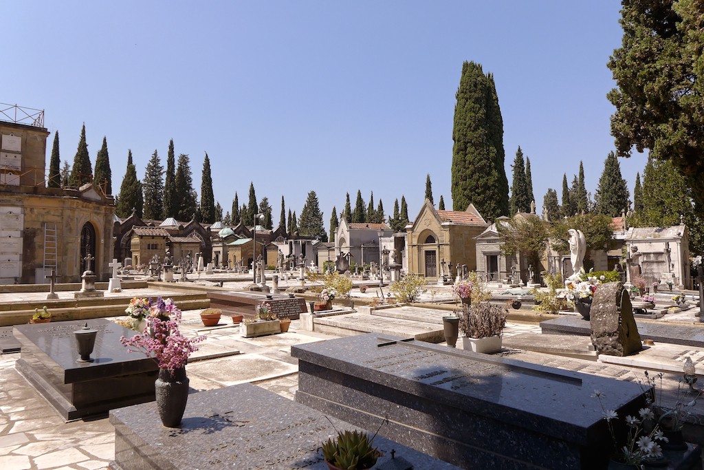 Florence-San Miniato-the cemetery