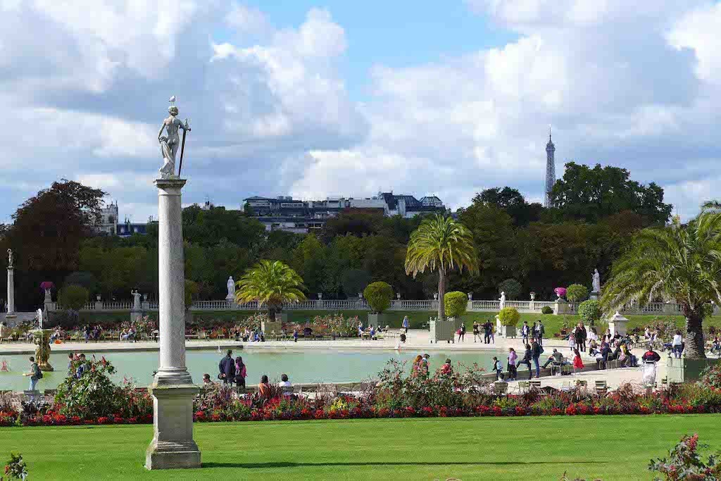 Jardin du Luxembourg-Paris-Le grand bassin