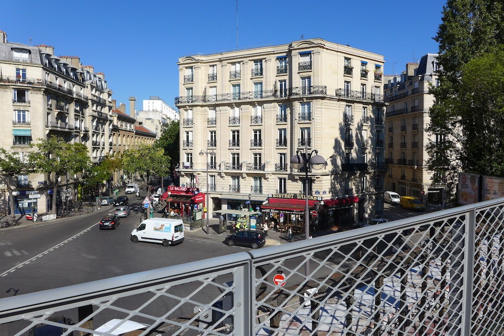 Petite Ceinture du 15eme-Paris-VIew on the Place Balard