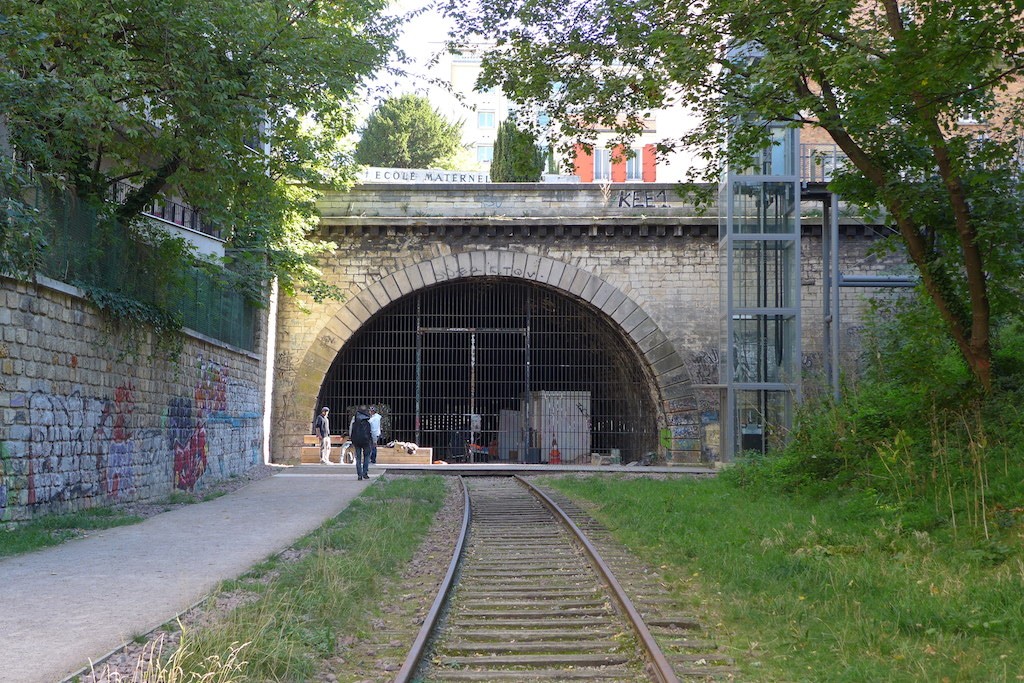 Petite Ceinture du 15eme-Tunnel rue Olivier de Serres