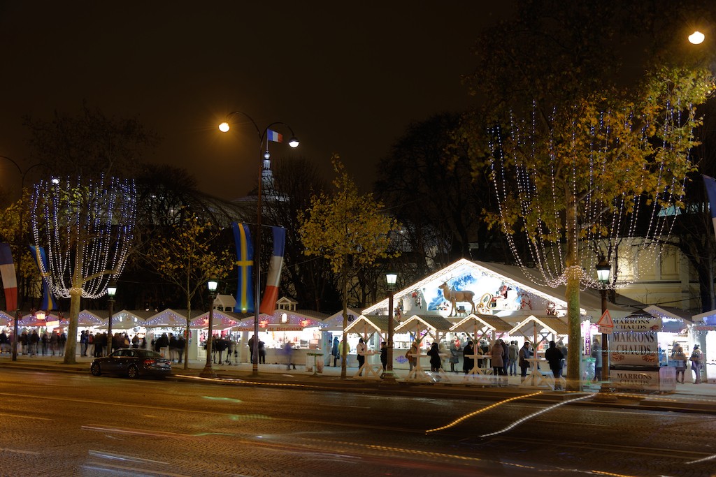 Festive Season - Paris - Christmas market on the Champs Elysées