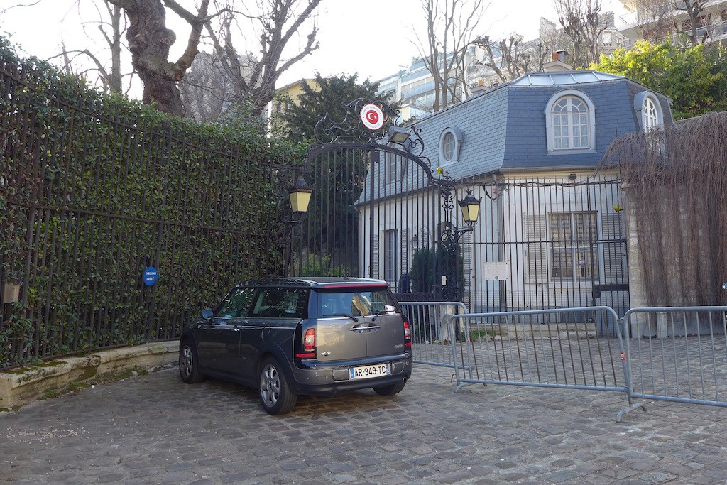 Exploring Passy-Paris- The Turkish Embassy