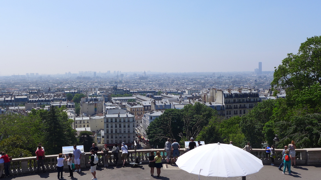 Montmartre-Paris-View from the Sacre coeur