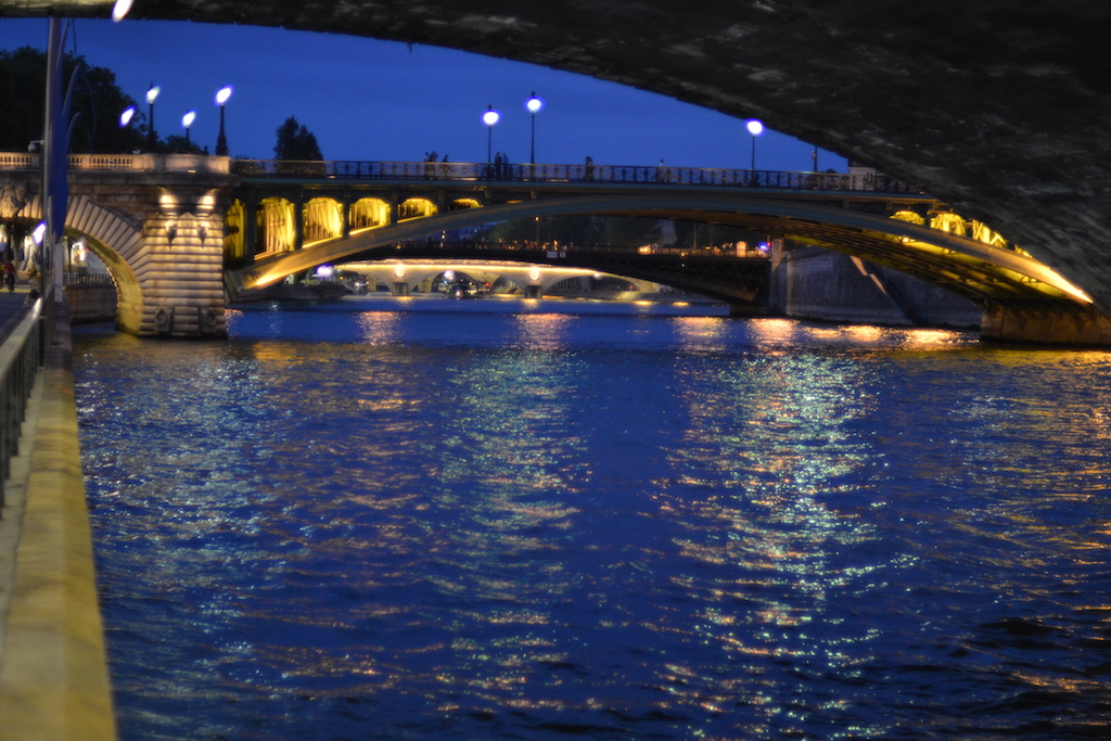 Paris Plages by Night - The Pont Notre Dame