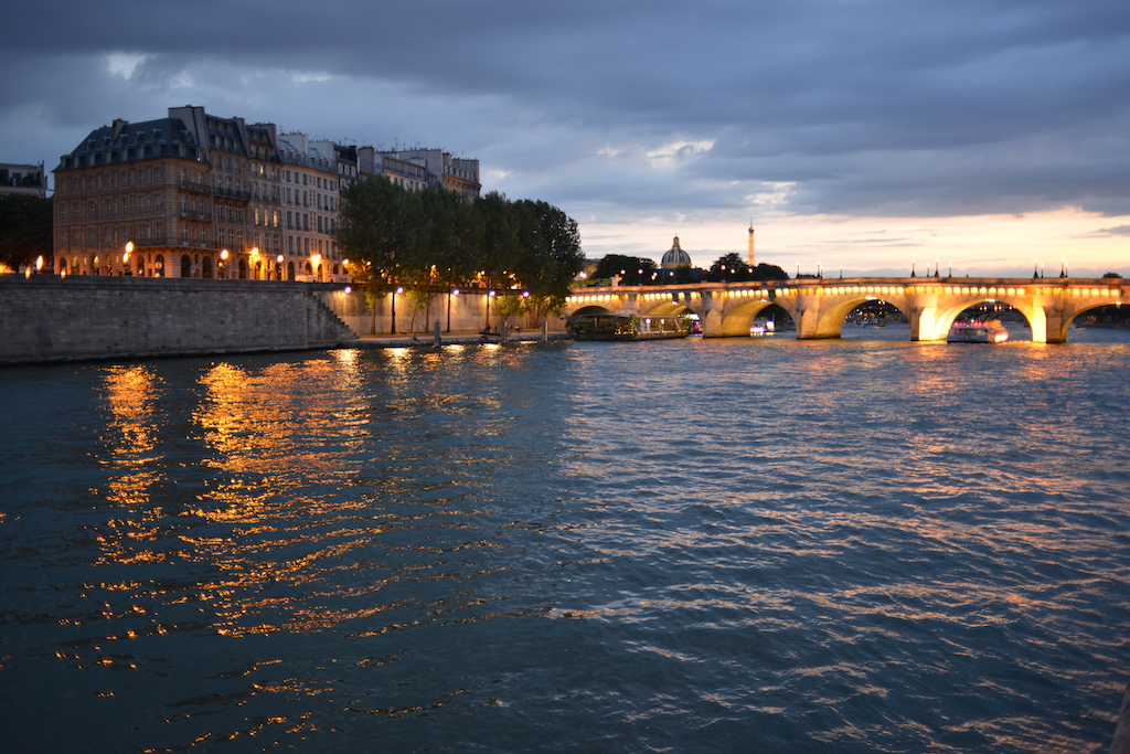 View on the EIffel Tower from Paris Plages