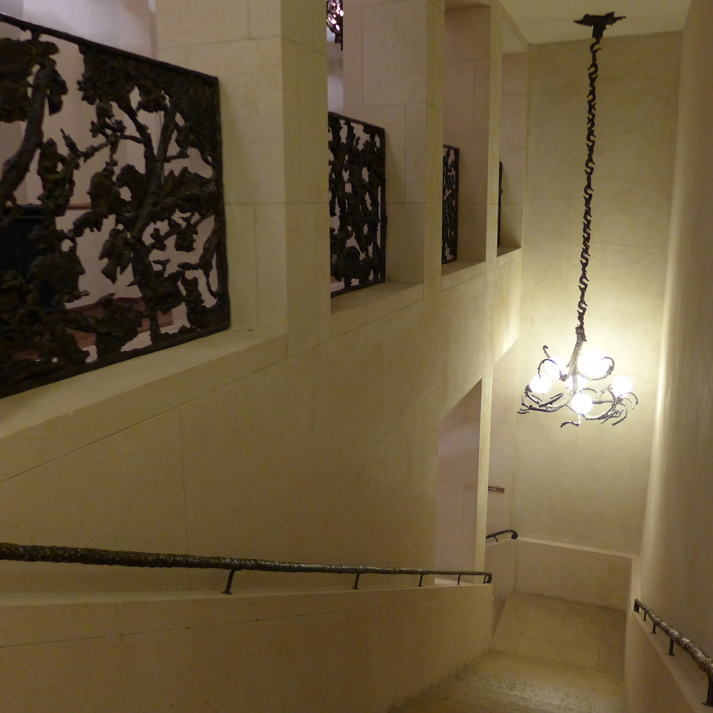 Musee de la chasse et de la nature - Main stairs