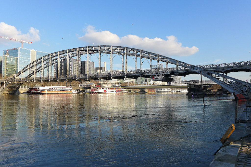 View on the Viaduc d Austerlitz