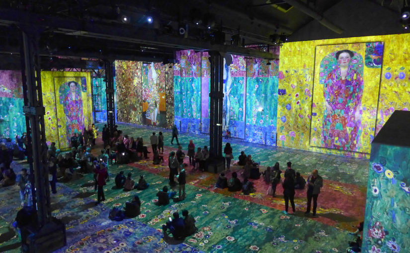 Atelier des lumieres-Paris-Gustav Klimt