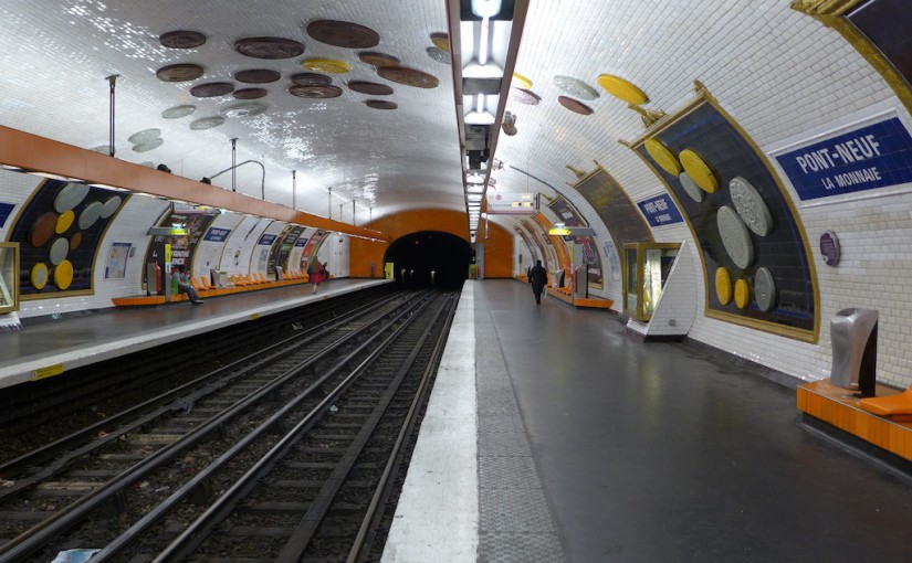 Metro Station of the Month: Pont-Neuf La monnaie (line 7)