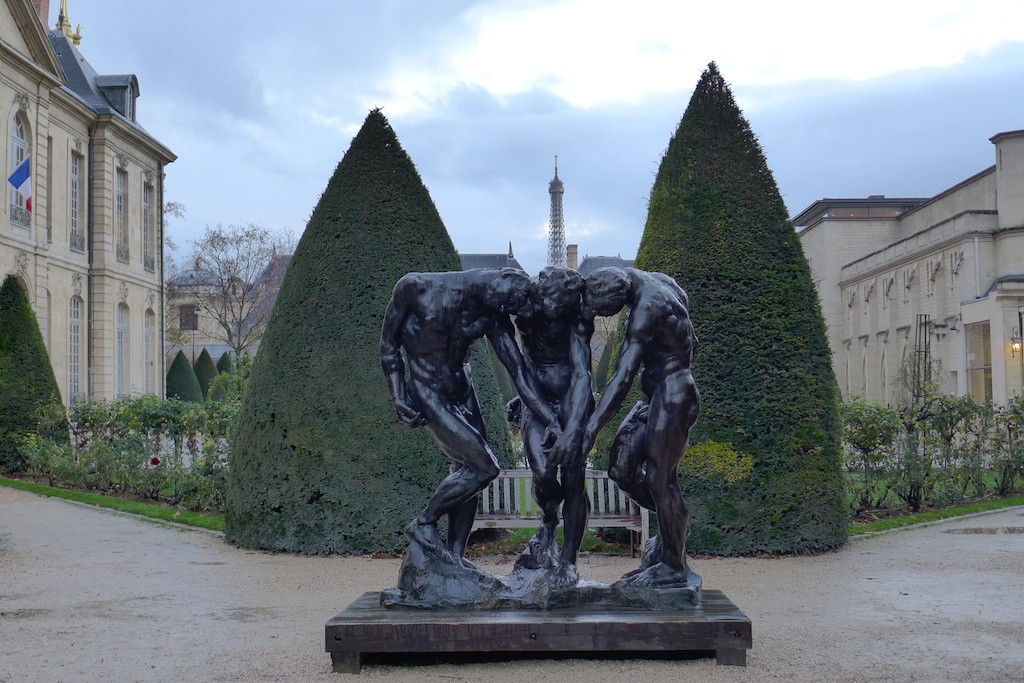 Musée Rodin-Paris-The three shades, in the garden